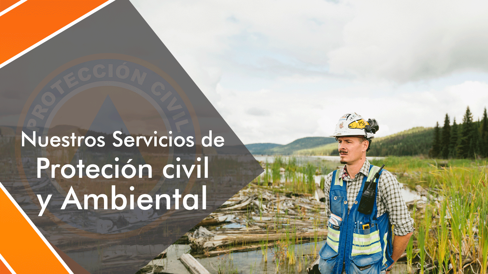 Servicios de protección civil y cuidado ambiental